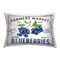 Farmers Market Bluberries Outdoor Printed Pillow Design by Creatif Belle, 14 x 7 x 20